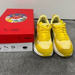 Pokemon Puma Bright Yellow Sneakers